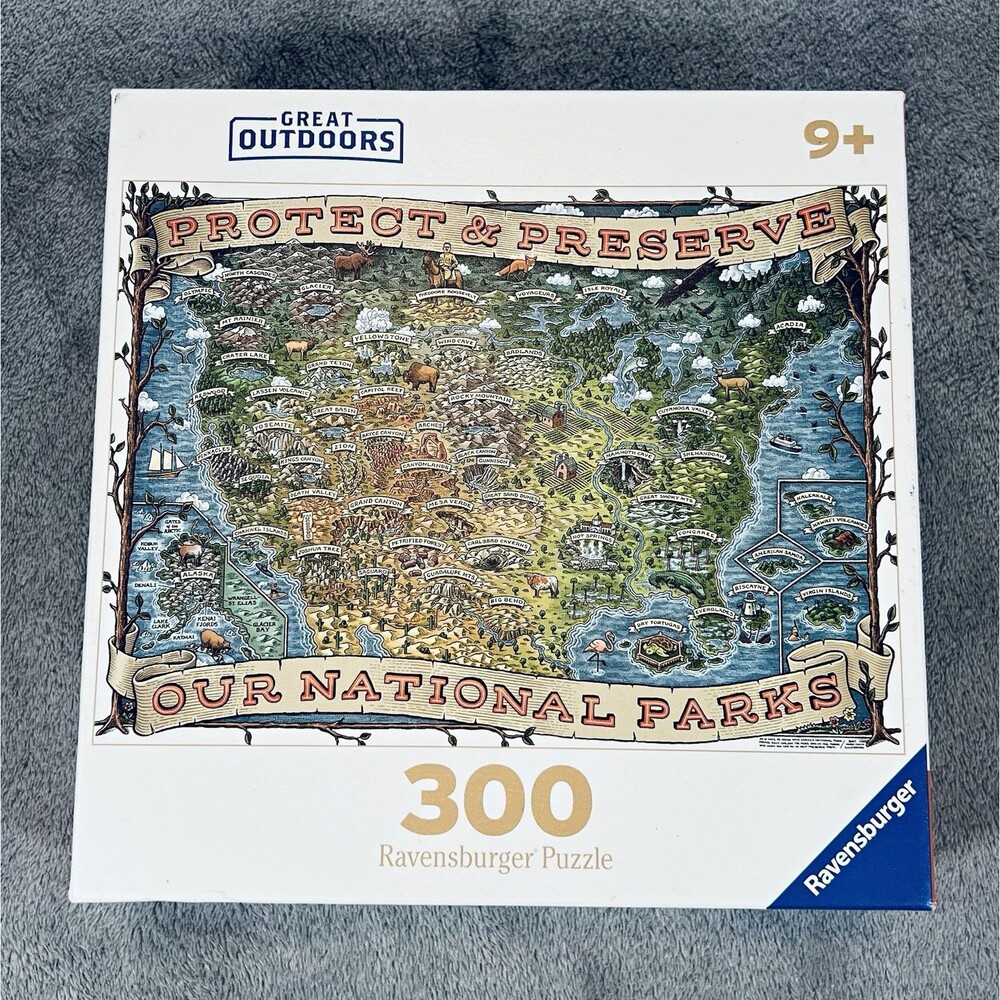 Ravensburger Protect & Preserve National Parks 300pc Puzzle 2020 Unopened
